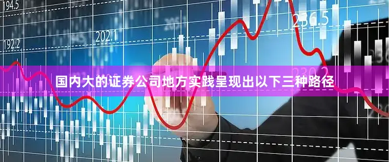 国内大的证券公司地方实践呈现出以下三种路径
